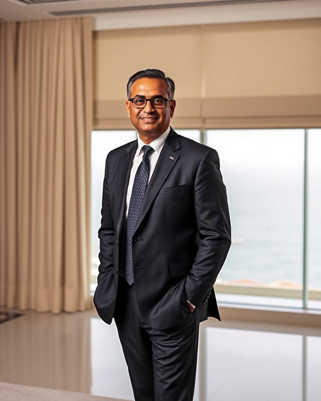 Portrait of Chetan Narain, Managing Director