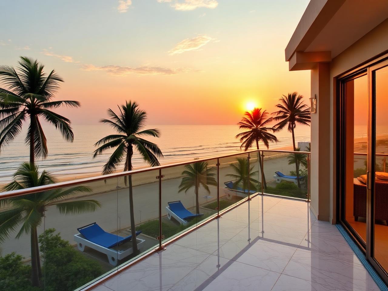 Juhu Beachfront Penthouse in Juhu, Mumbai