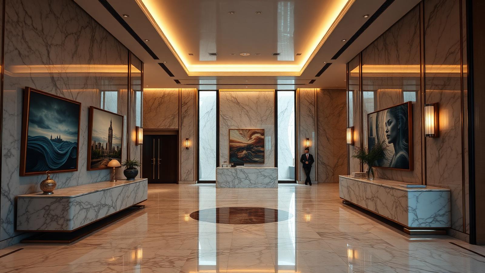 Office walkthrough — Narains Luxury Properties India